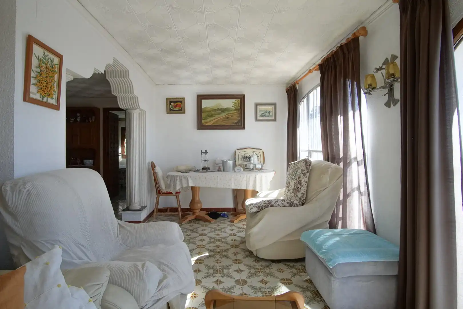 Living room of Houses for sale in Jávea / Xàbia  with Air Conditioner, Heating and Private garden