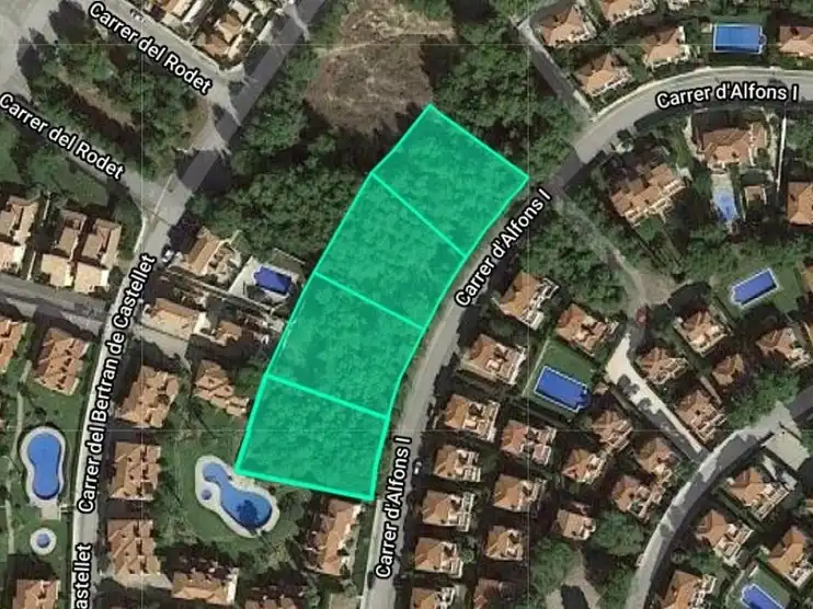 Residential land for sale in Carrer d'Alfons I 8, imagen 6