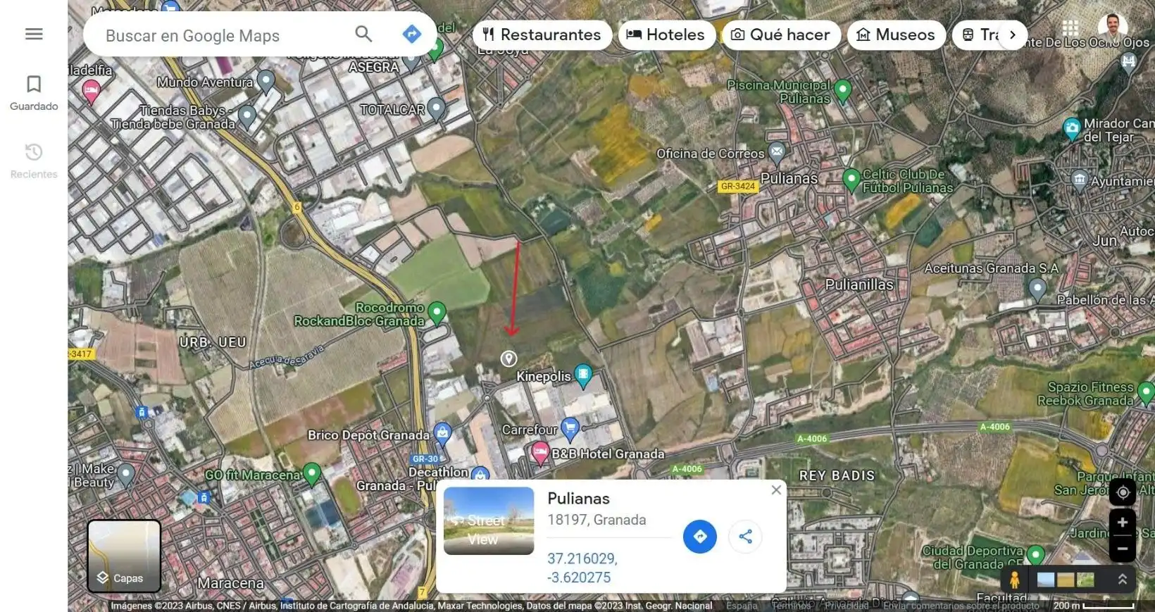 Terreny industrial en venda a Pulianas