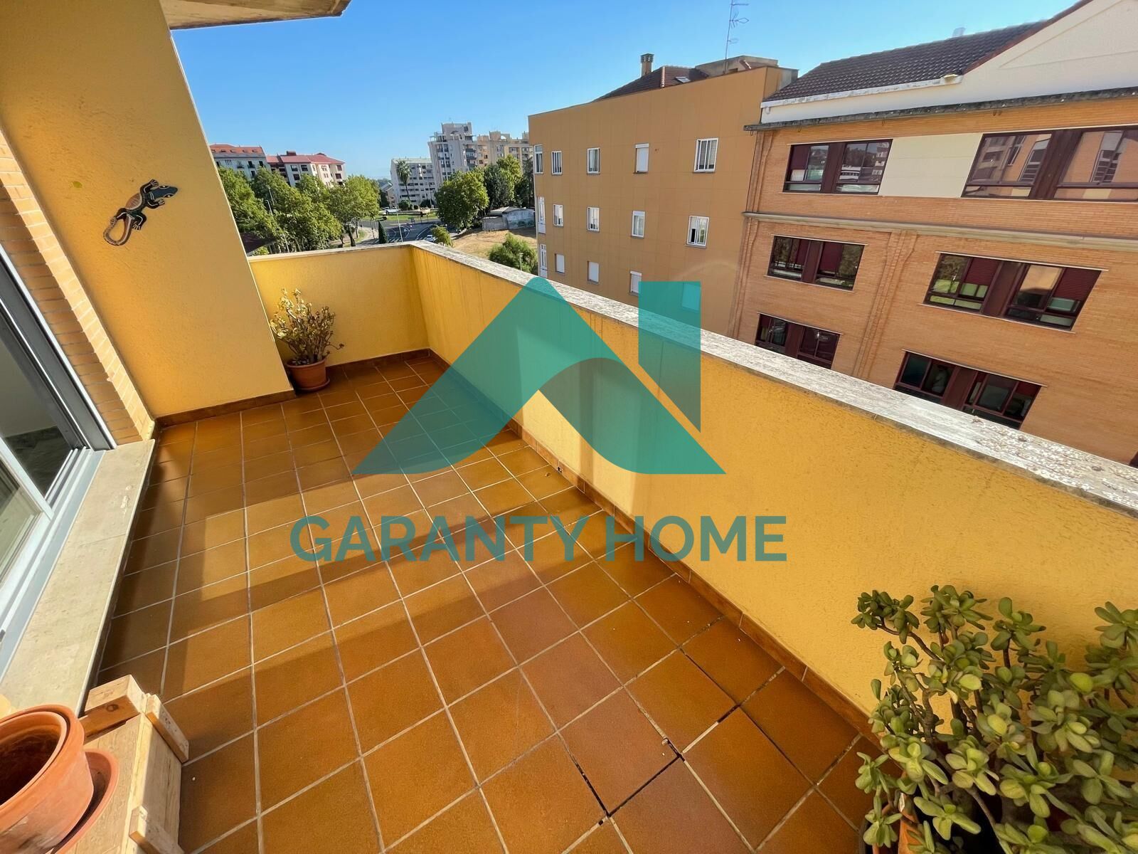 Terrace of Flat for sale in Cáceres Capital  with Air Conditioner, Heating and Private garden