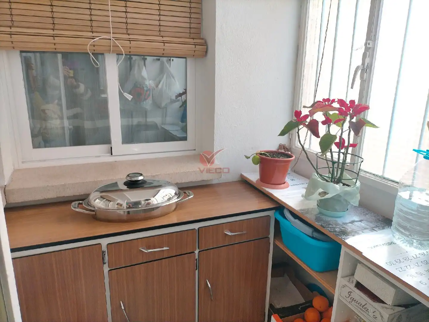 Kitchen of Flat for rent in Cuenca  with Heating and Furnished