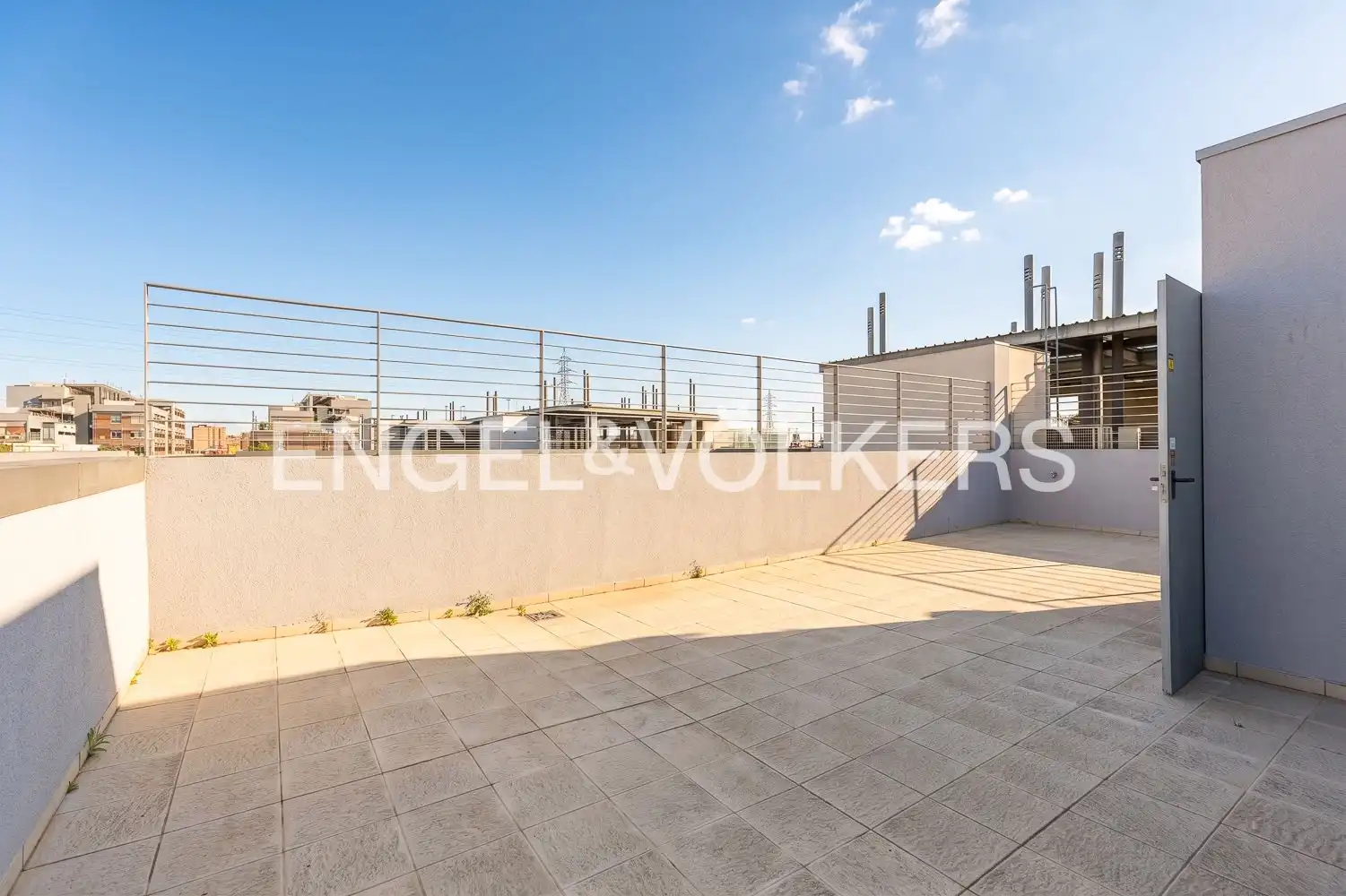 Terraza de Piso de alquiler en Valencia con Aire acondicionado, Calefacción y Jardín privado