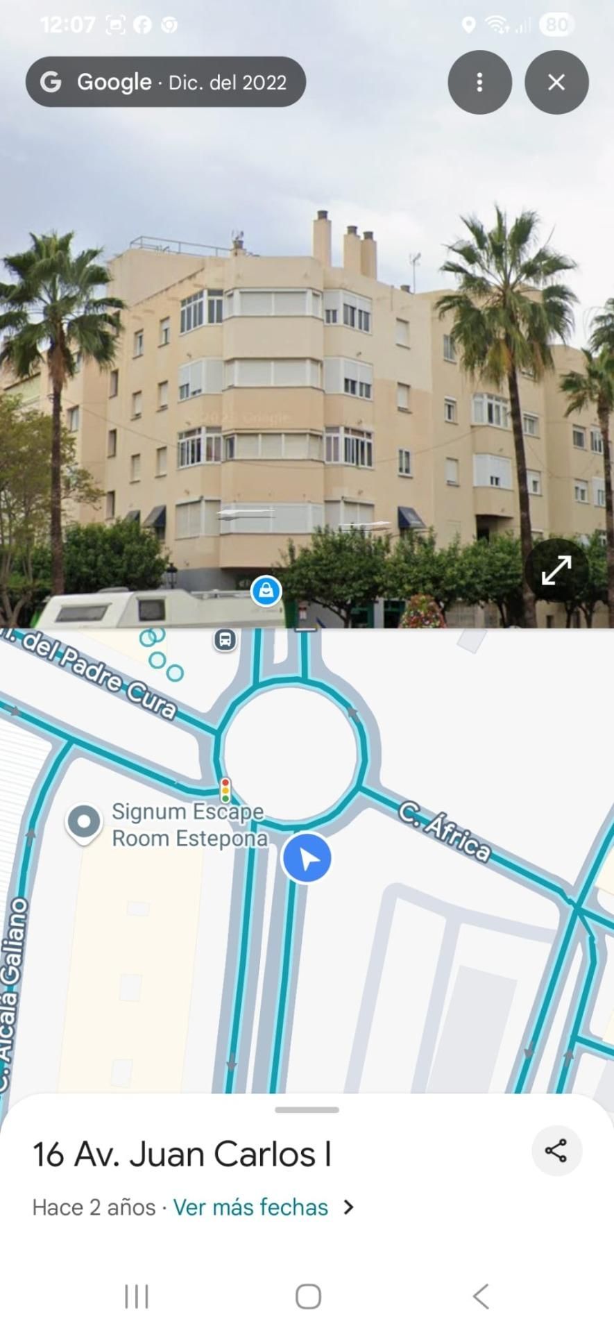 Vista exterior de Àtic de lloguer en Estepona amb Terrassa i Balcó