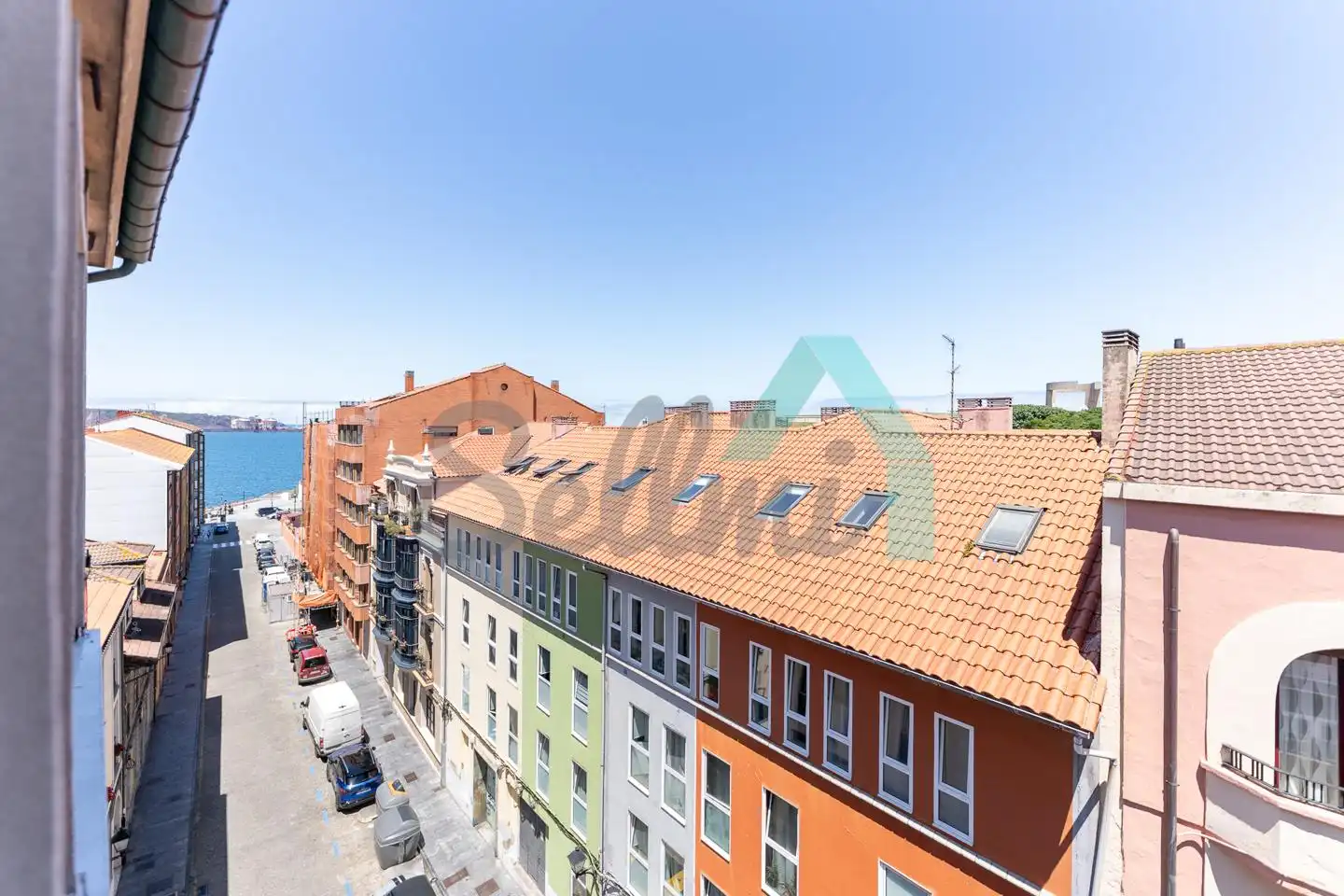 Exterior view of Flat for rent in Gijón   with Heating, Furnished and Internet
