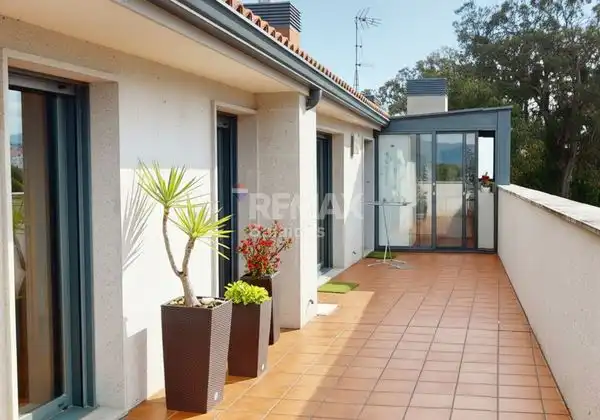 Terrace of Attic for sale in Vigo   with Heating, Parquet flooring and Terrace