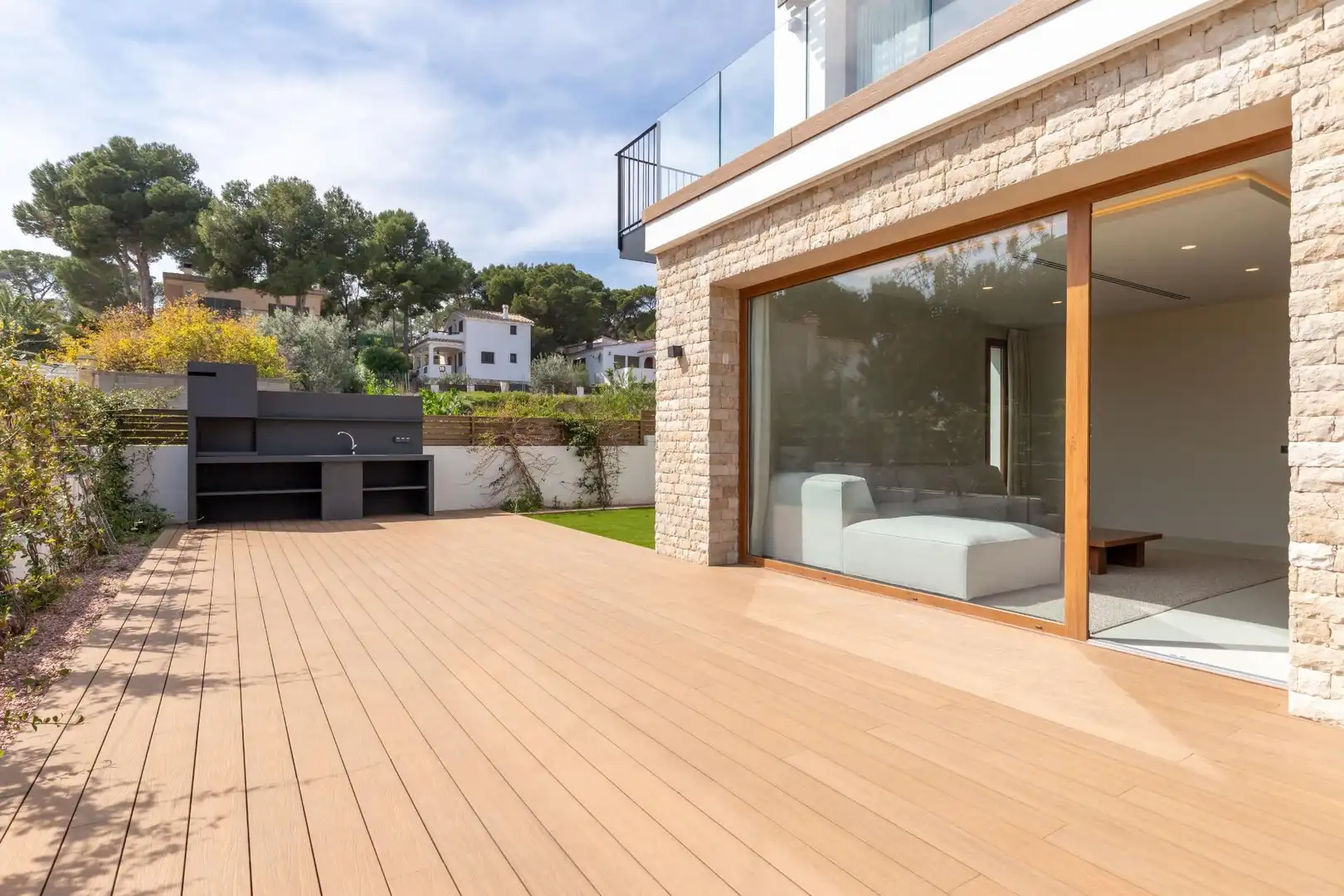Terraza de Casa o chalet en venta en L'Ampolla con Aire acondicionado, Calefacción y Jardín privado