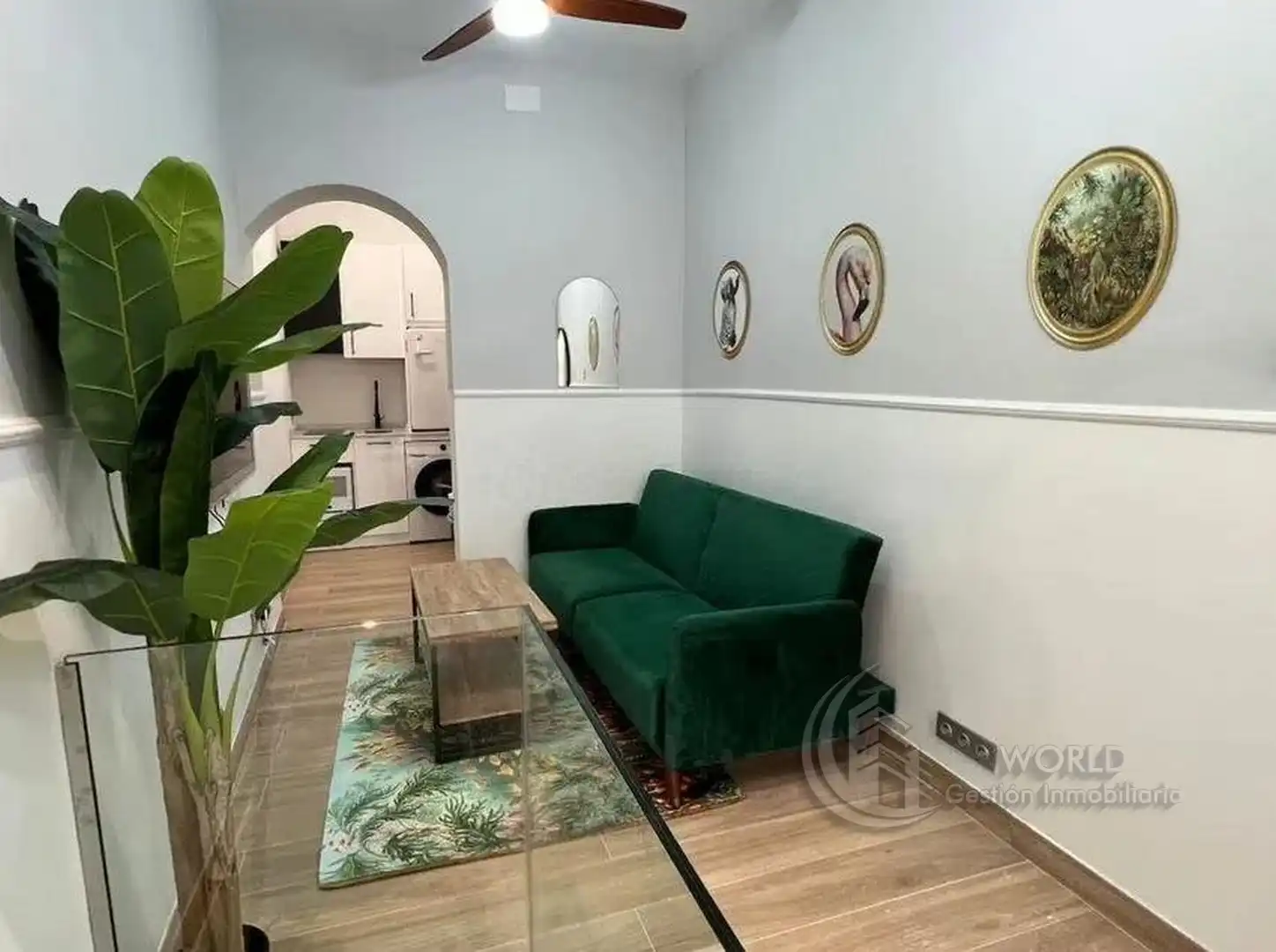 Sala de estar de Piso en venta en Madrid con Aire acondicionado, Calefacción y Amueblado
