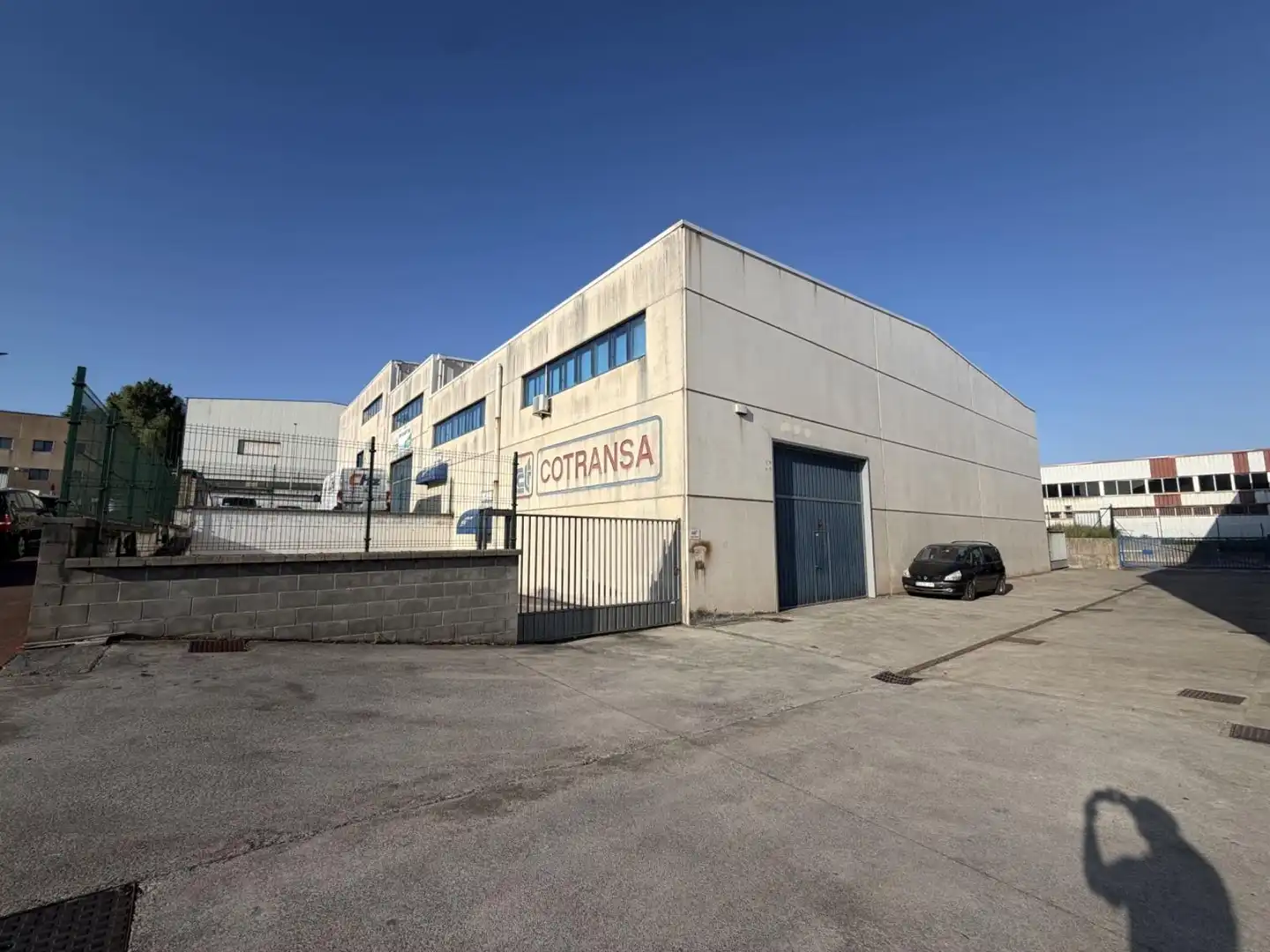 Vista exterior de Nau industrial de lloguer en Mungia