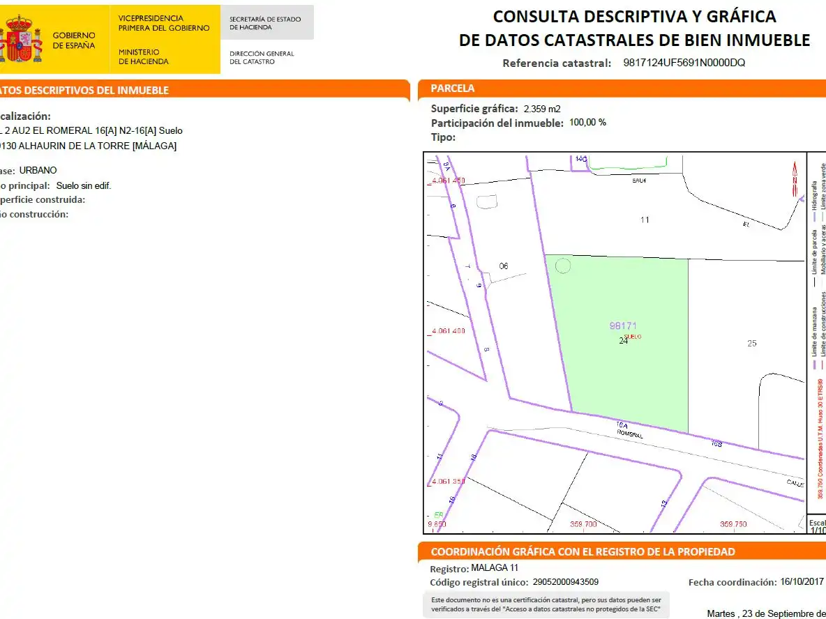Residencial en venta en Alhaurín de la Torre