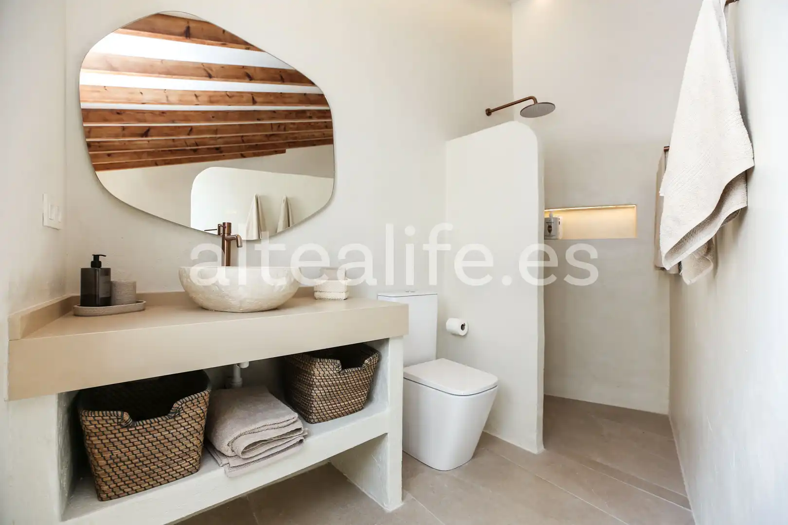 Baño de Casa adosada en venta en Altea con Aire acondicionado