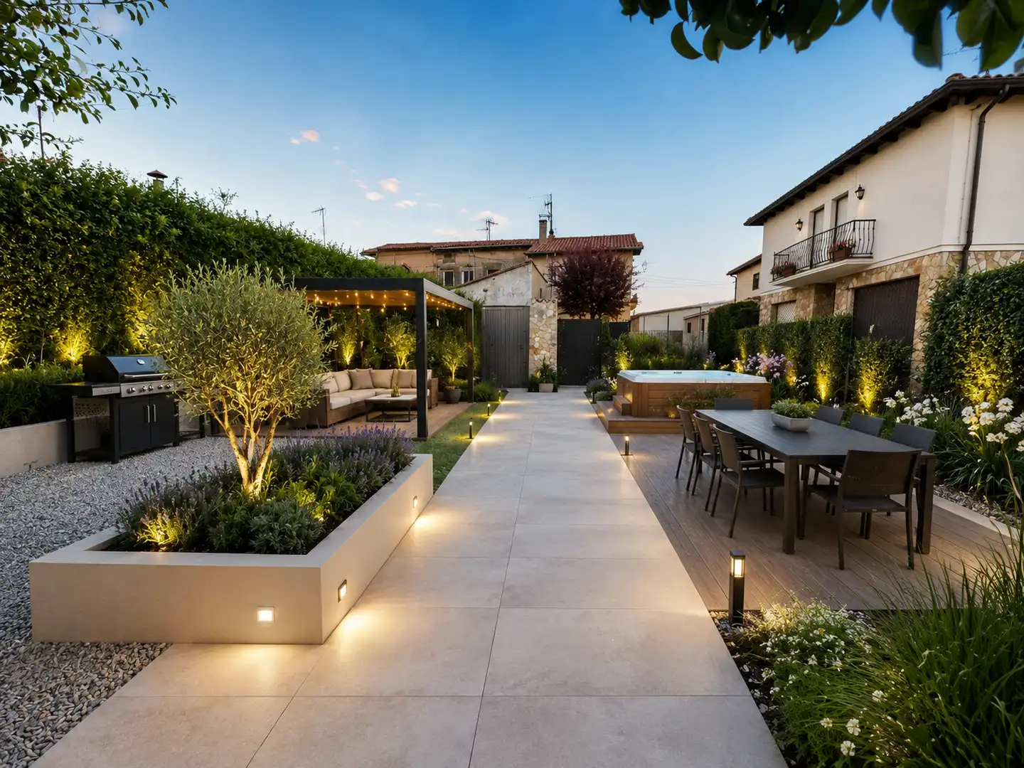 Terrassa de Casa o xalet en venda en San Torcuato amb Calefacció i Jardí privat