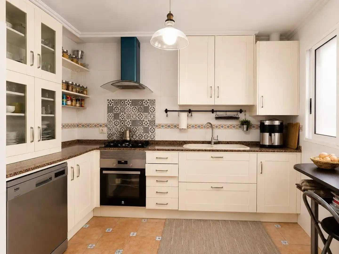 Cocina de Casa adosada en venta en Puçol con Calefacción, Jardín privado y Terraza