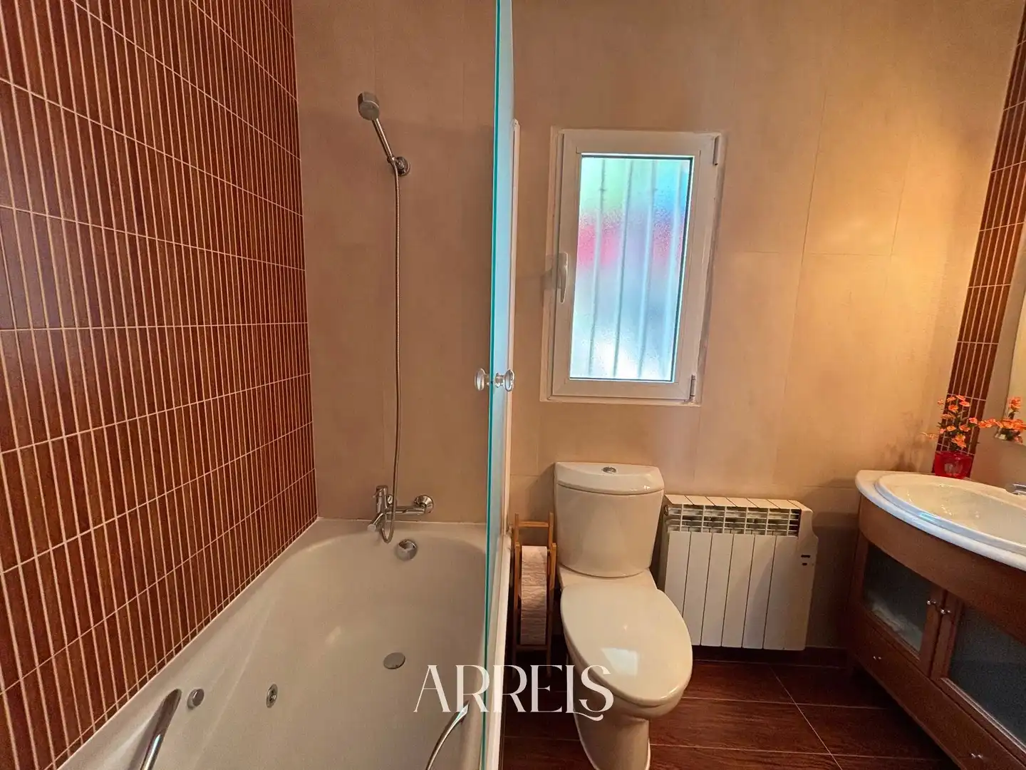 Badezimmer von Haus oder Chalet zum Verkauf in Peñíscola / Peníscola mit Klimaanlage, Heizung und Privatgarten