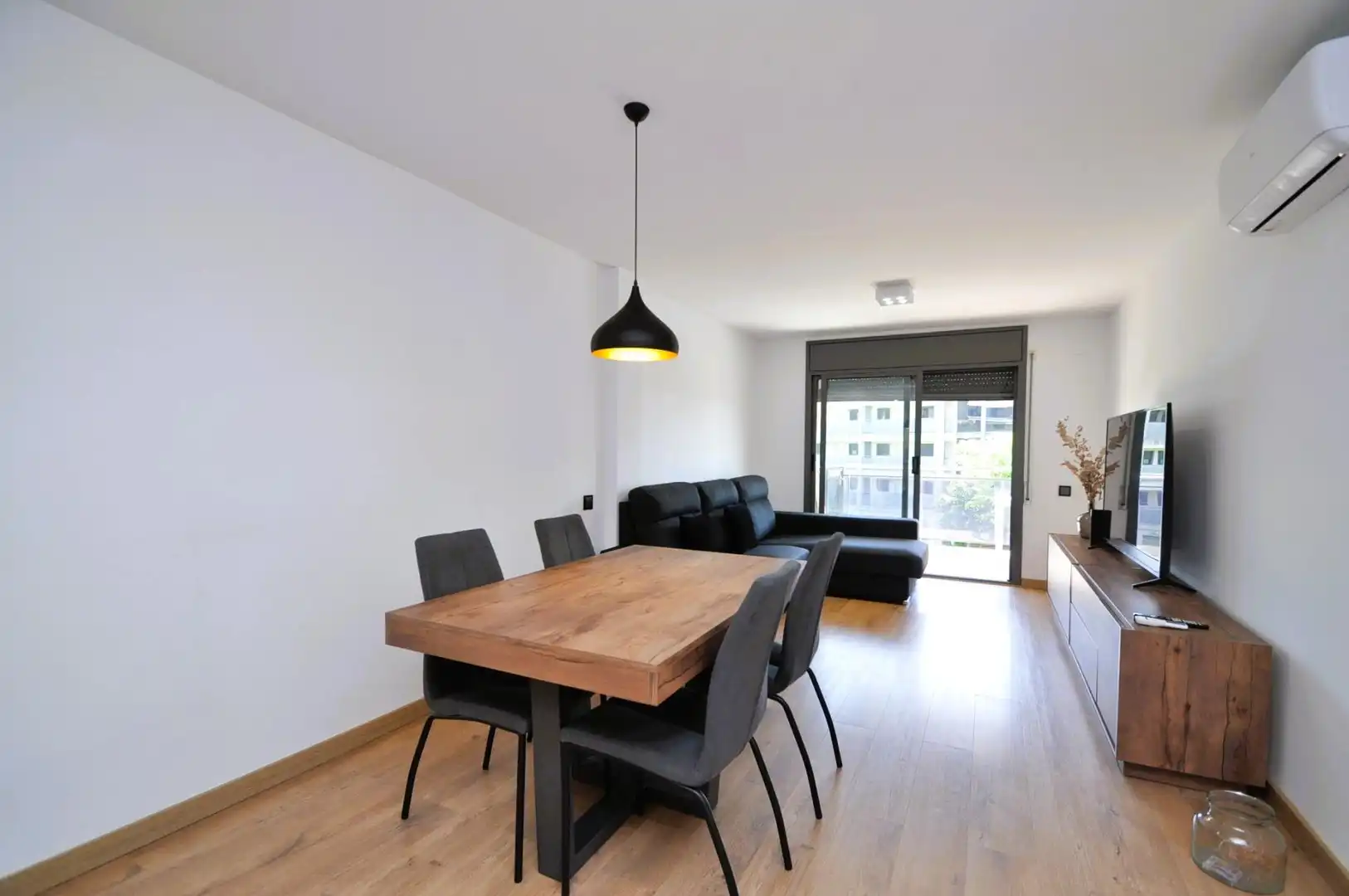 Sala de estar de Piso en venta en La Ràpita con Aire acondicionado, Calefacción y Terraza