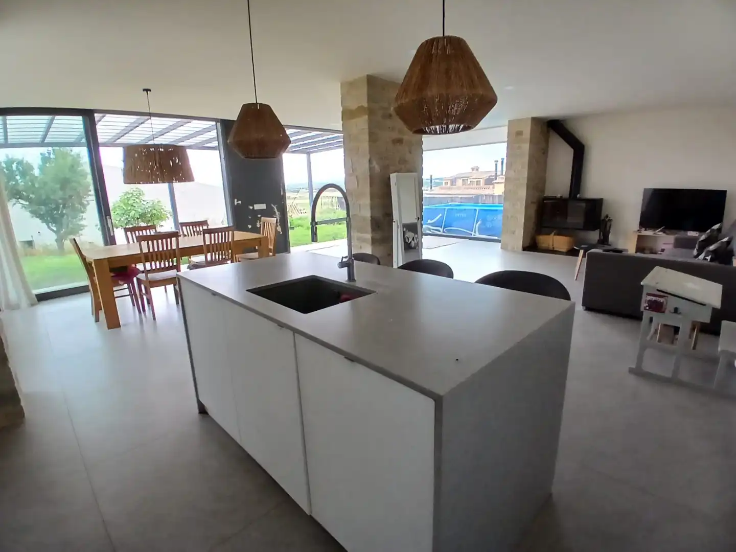 Cocina de Casa o chalet en venta en Albons con Aire acondicionado, Calefacción y Jardín privado