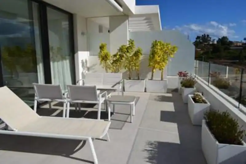 Terrace of Apartments for rent in Estepona  with Air Conditioner, Heating and Terrace