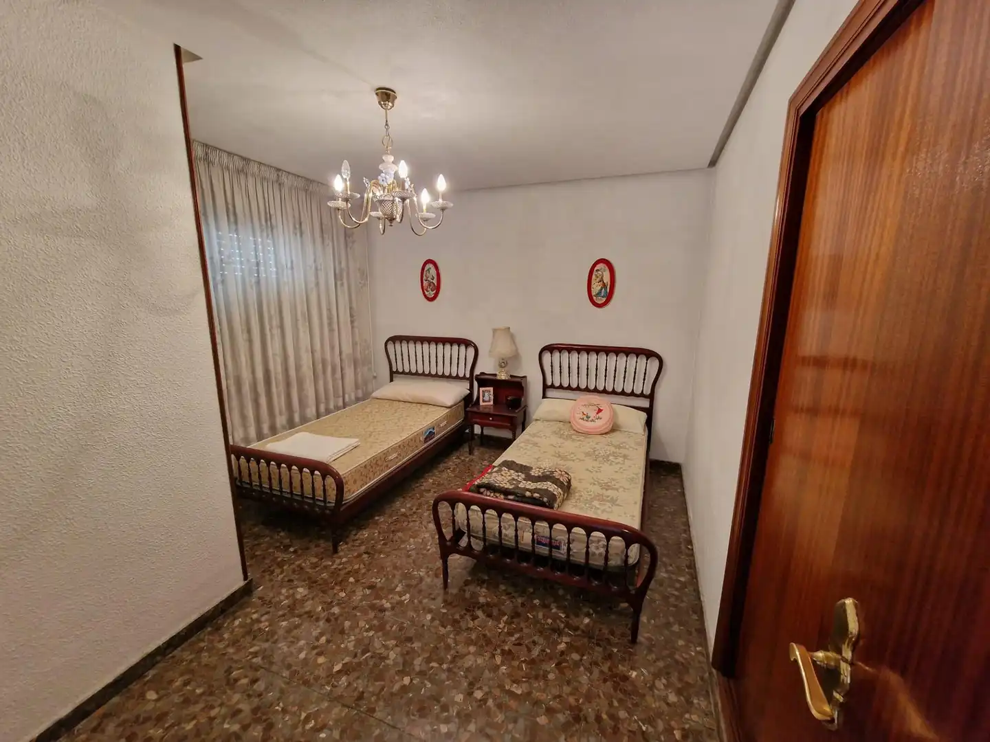Schlafzimmer von Wohnung zum Verkauf in Elche / Elx mit Klimaanlage, Terrasse und Möbliert