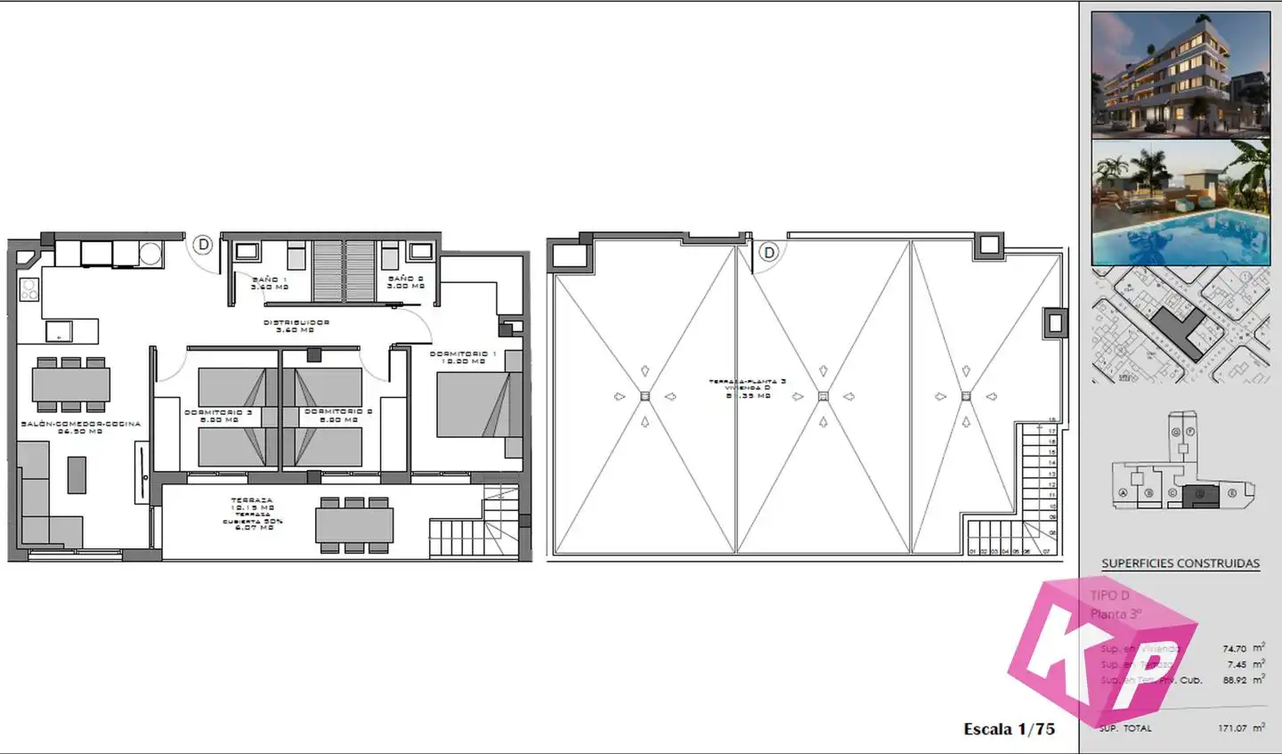 Ático con piscina en venta en calle Maestro Alfosea, imagen 10