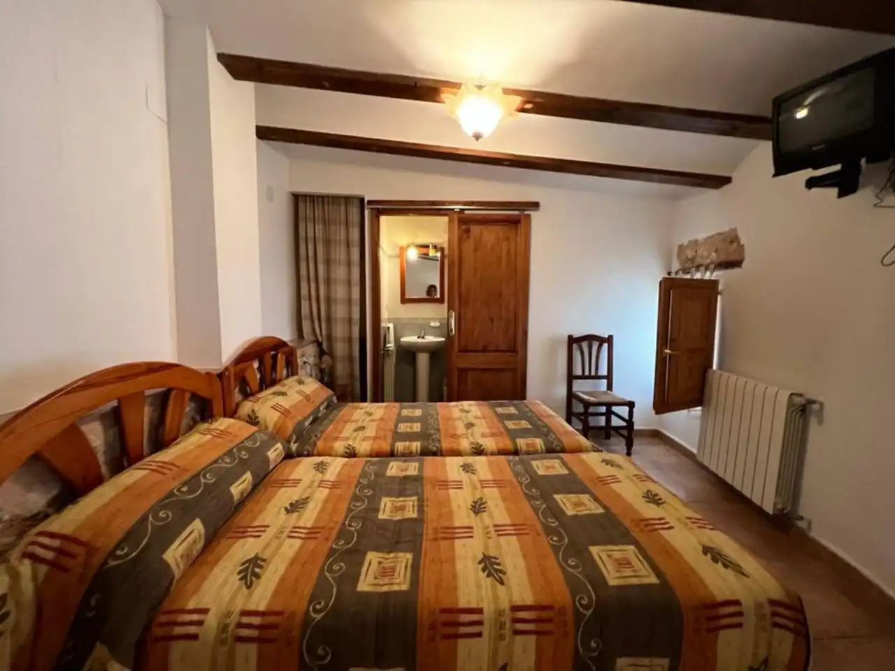 Bedroom of Houses for sale in Penàguila  with Air Conditioner, Heating and Terrace