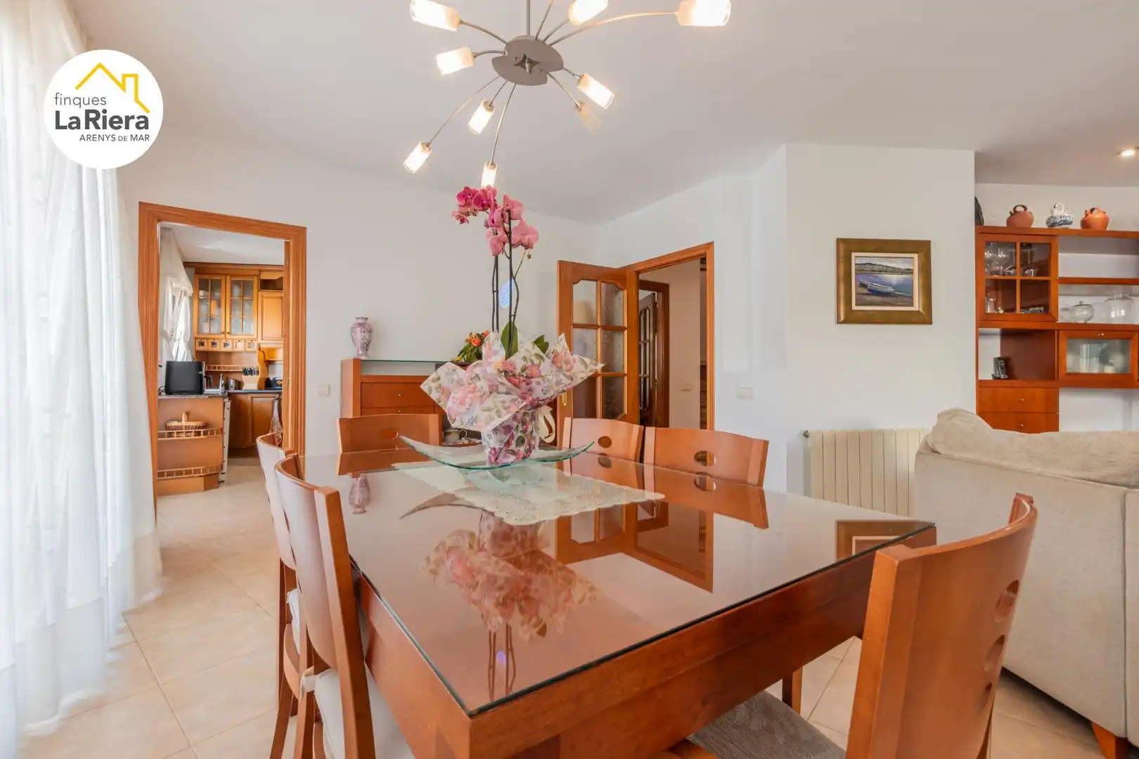 Dining room of Houses for sale in Arenys de Munt  with Heating, Private garden and Terrace