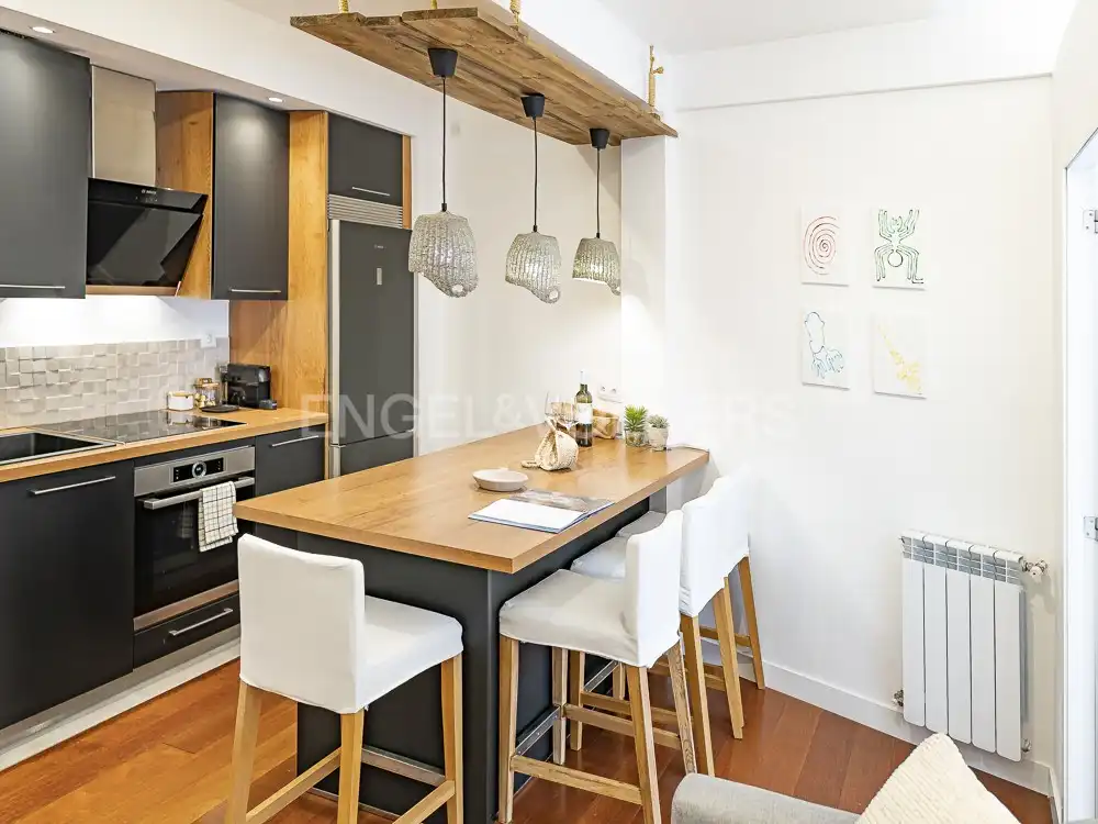 Cocina de Apartamento en venta en Madrid con Aire acondicionado y Calefacción