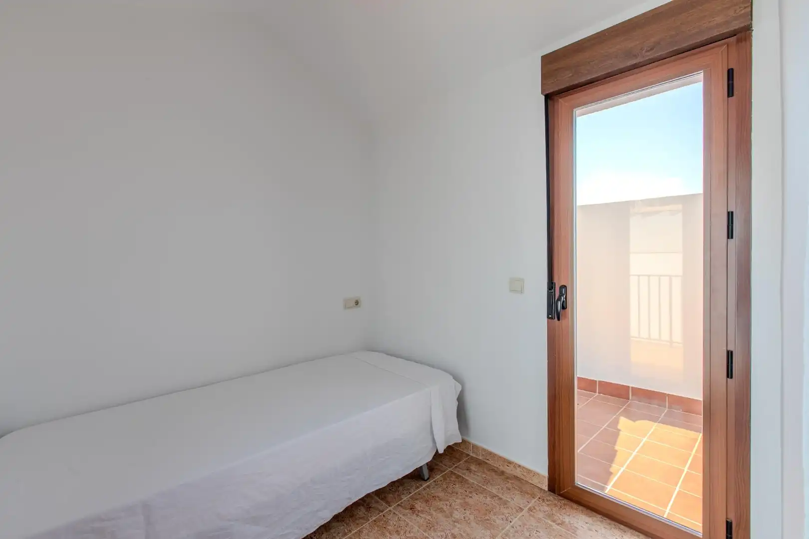 Schlafzimmer von Maisonette zur Miete in Fuengirola mit Klimaanlage, Terrasse und Möbliert