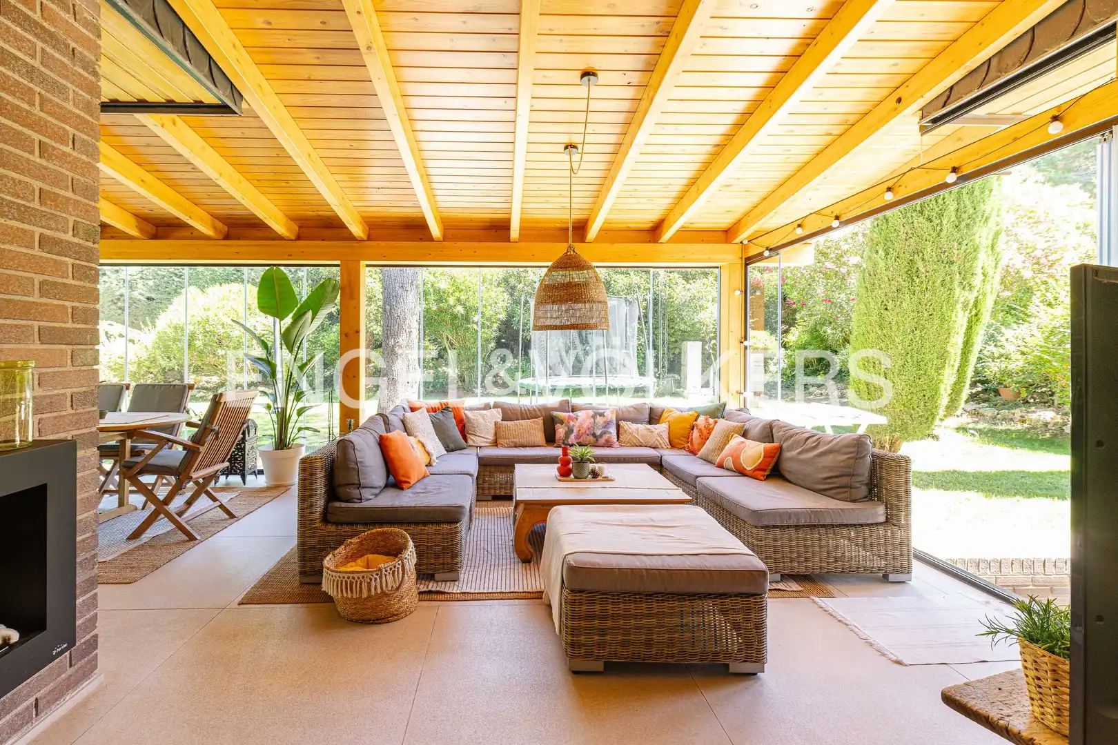 Terraza de Casa o chalet en venta en Boadilla del Monte con Aire acondicionado, Calefacción y Jardín privado