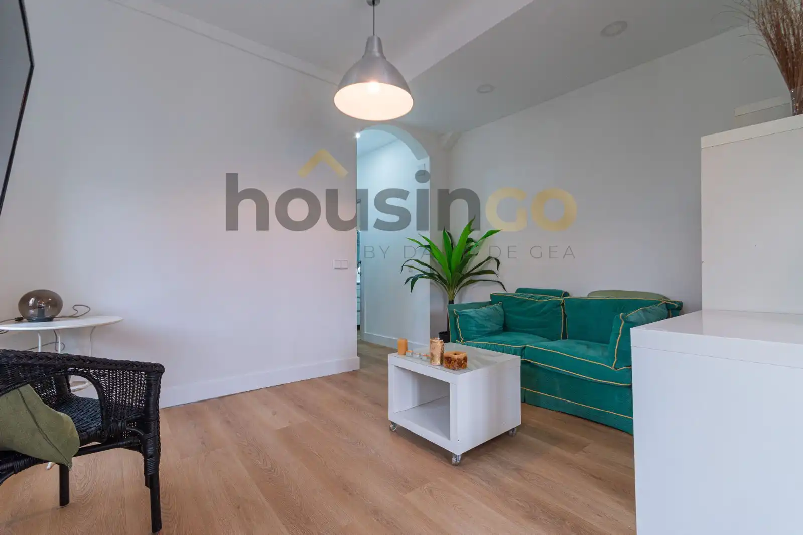 Living room of Flat for rent in Chamberí