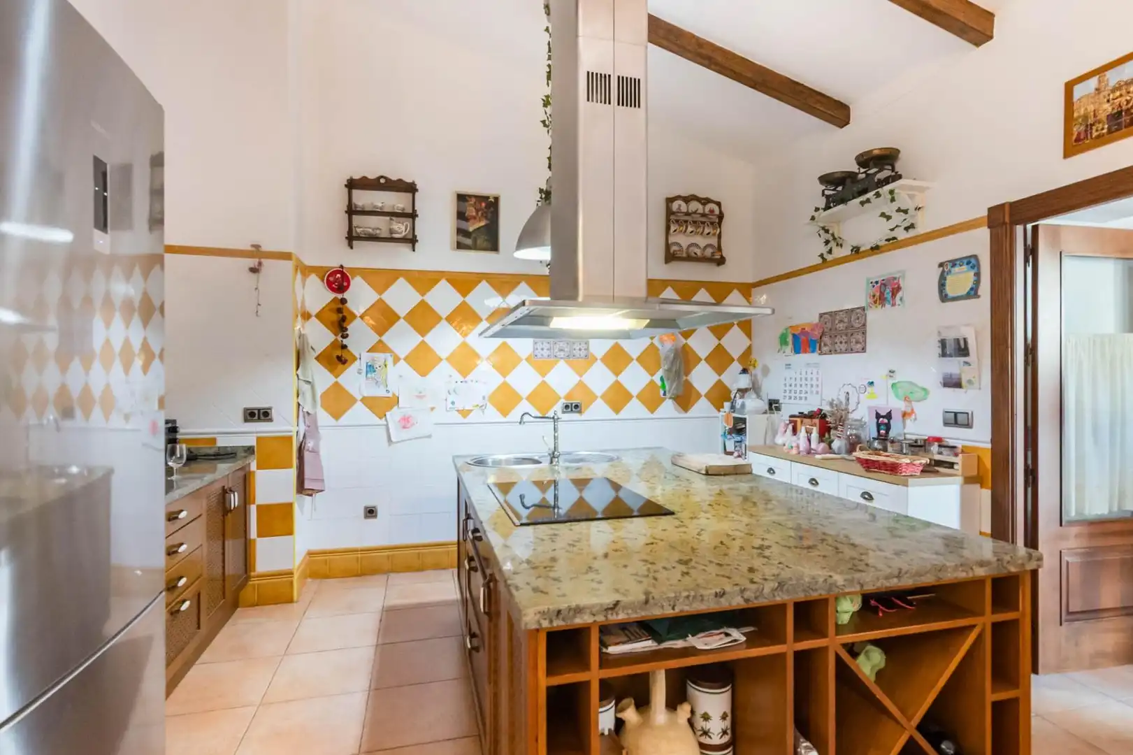 Cuina de Casa o xalet en venda en Murcia amb Aire condicionat i Balcó