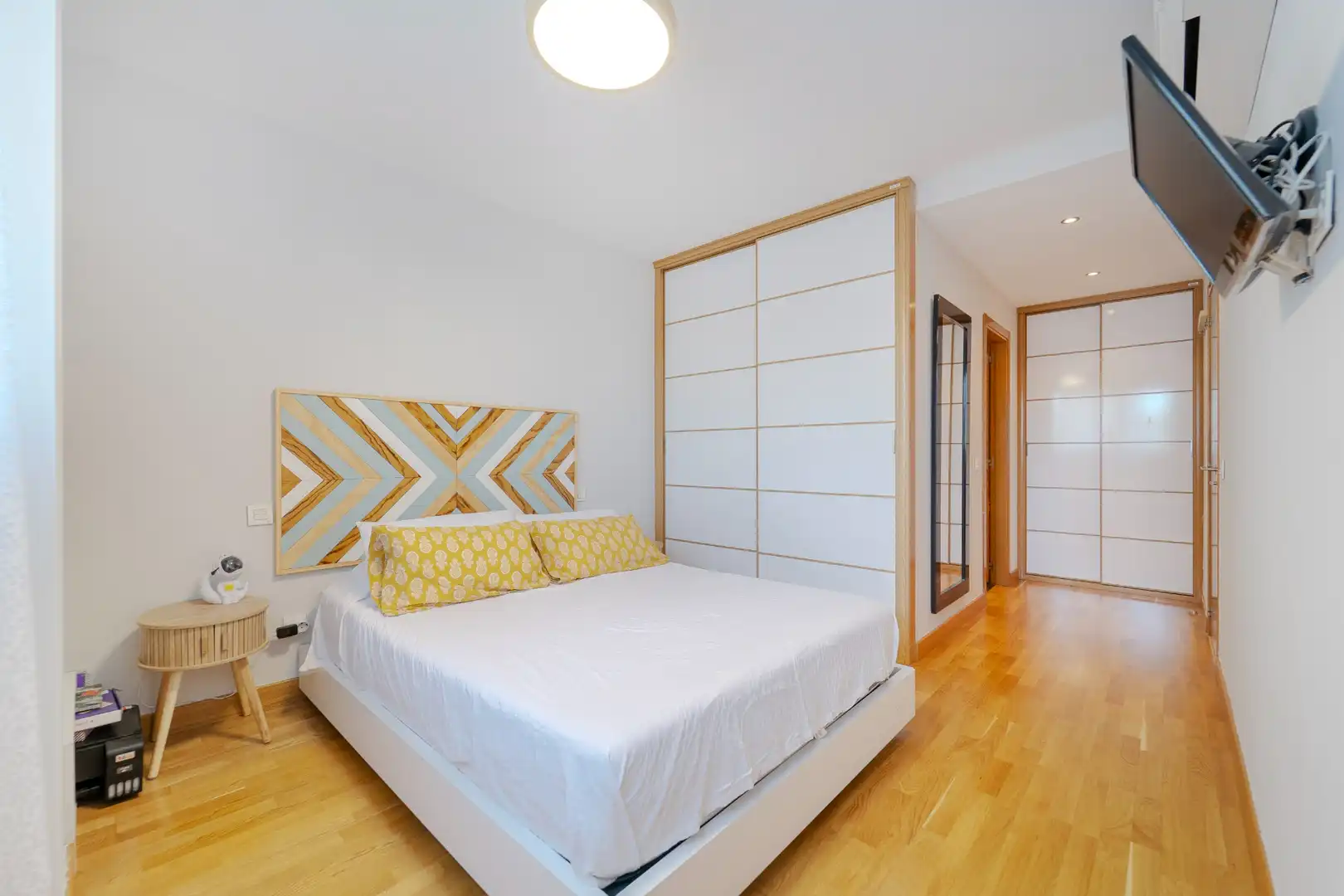Bedroom of Flat for sale in Móstoles  with Air Conditioner, Heating and Private garden