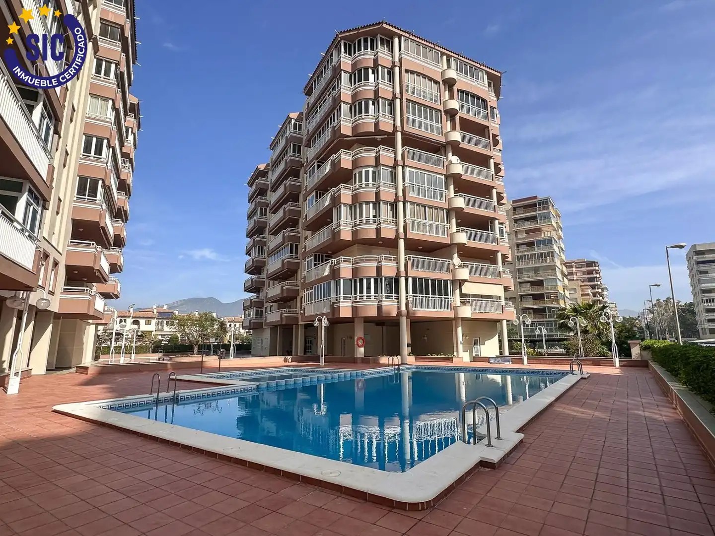 Piscina de Apartamento en venta en Benicasim / Benicàssim con Jardín privado, Terraza y Trastero