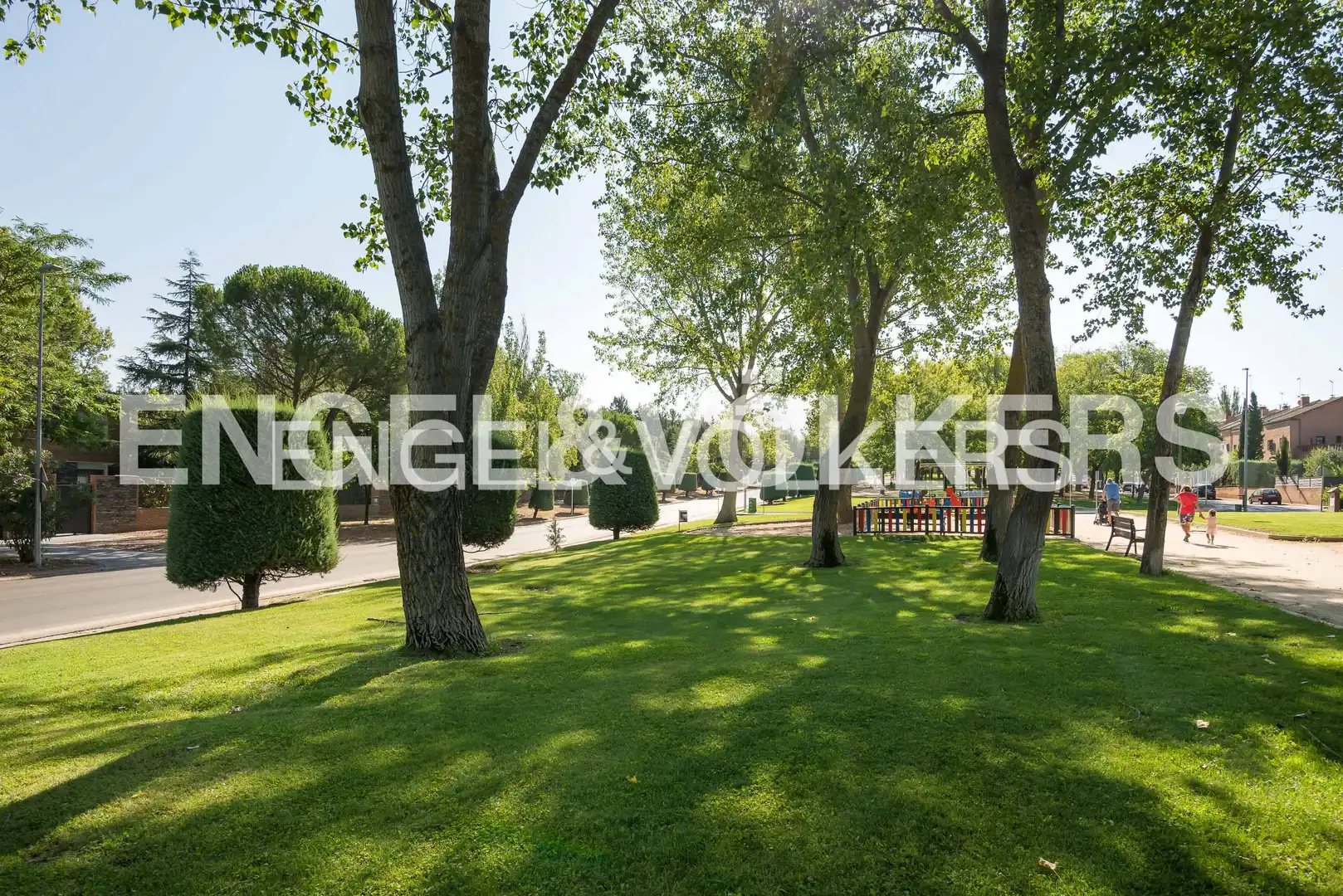 Garden of Flat for rent in Las Rozas de Madrid  with Air Conditioner, Heating and Parquet flooring