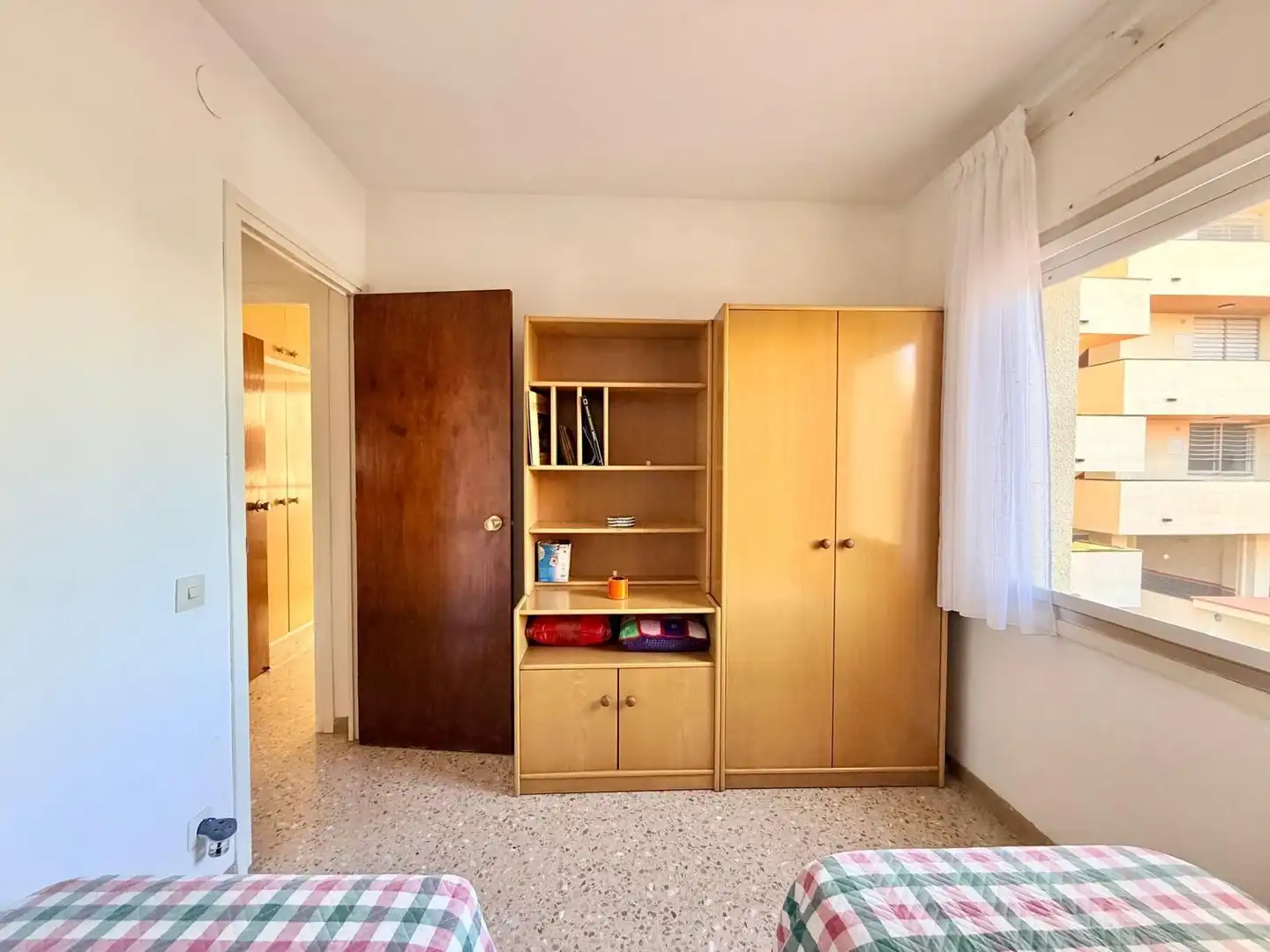 Schlafzimmer von Wohnung zum Verkauf in Cunit mit Terrasse, Abstellraum und Möbliert