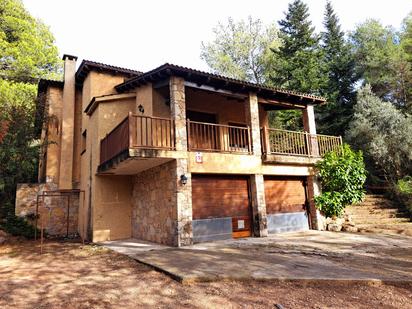 Vista exterior de Finca rústica en venda en Seva amb Terrassa i Piscina