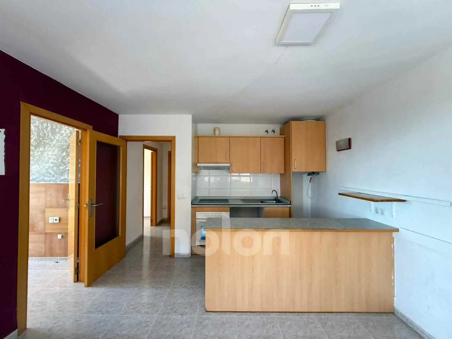 Cuina de Apartament en venda en Mont-roig del Camp amb Forn, Balcó i Piscina comunitària