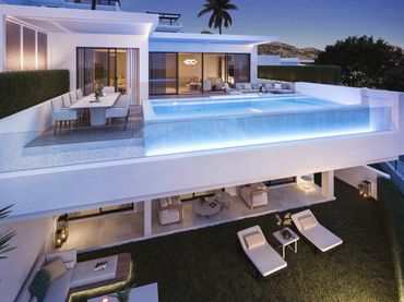 Casa amb piscina en venda a Benalmádena pueblo