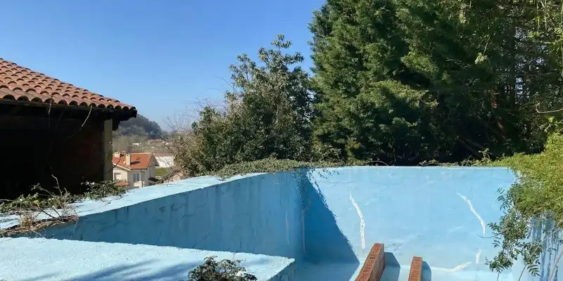 Piscina de Casa o xalet en venda en Entrambasaguas amb Jardí privat, Terrassa i Traster