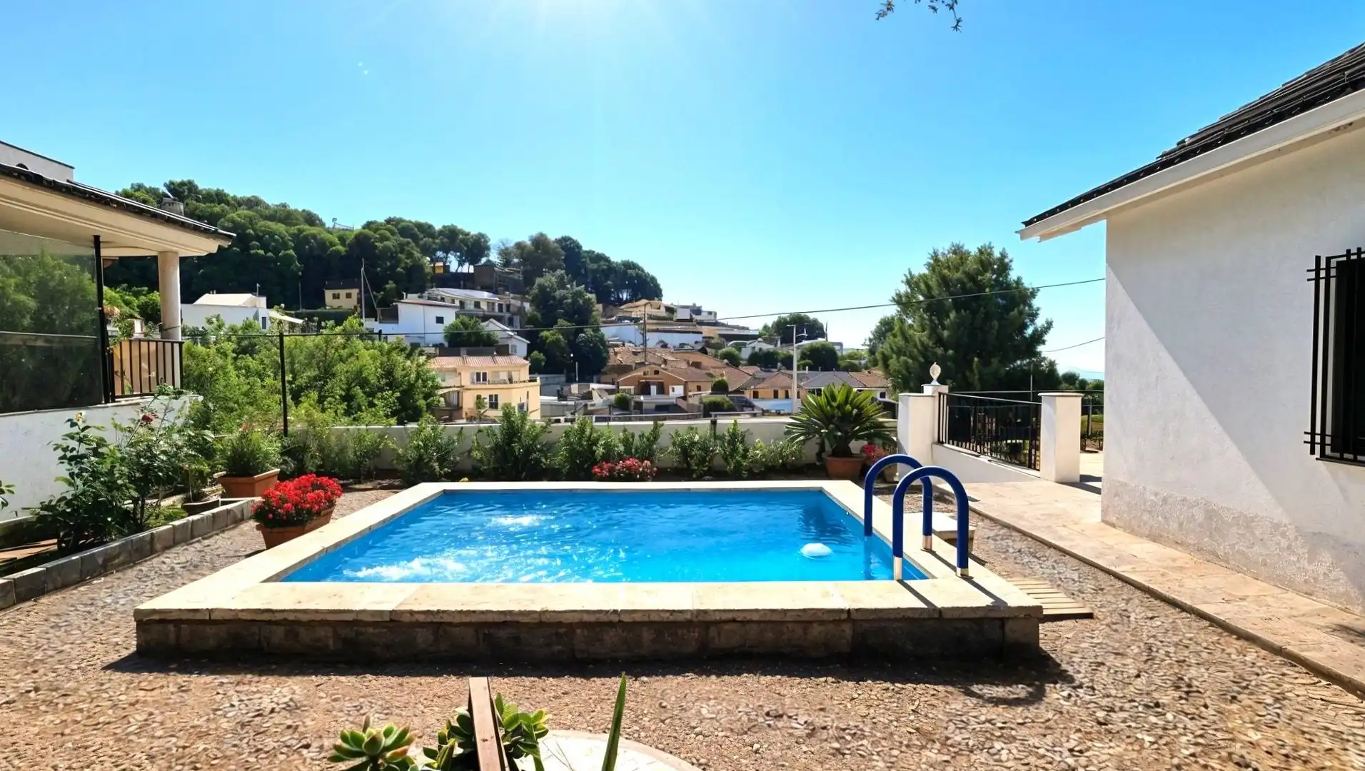 Piscina de Casa adosada en venda en Riudecols amb Piscina comunitària