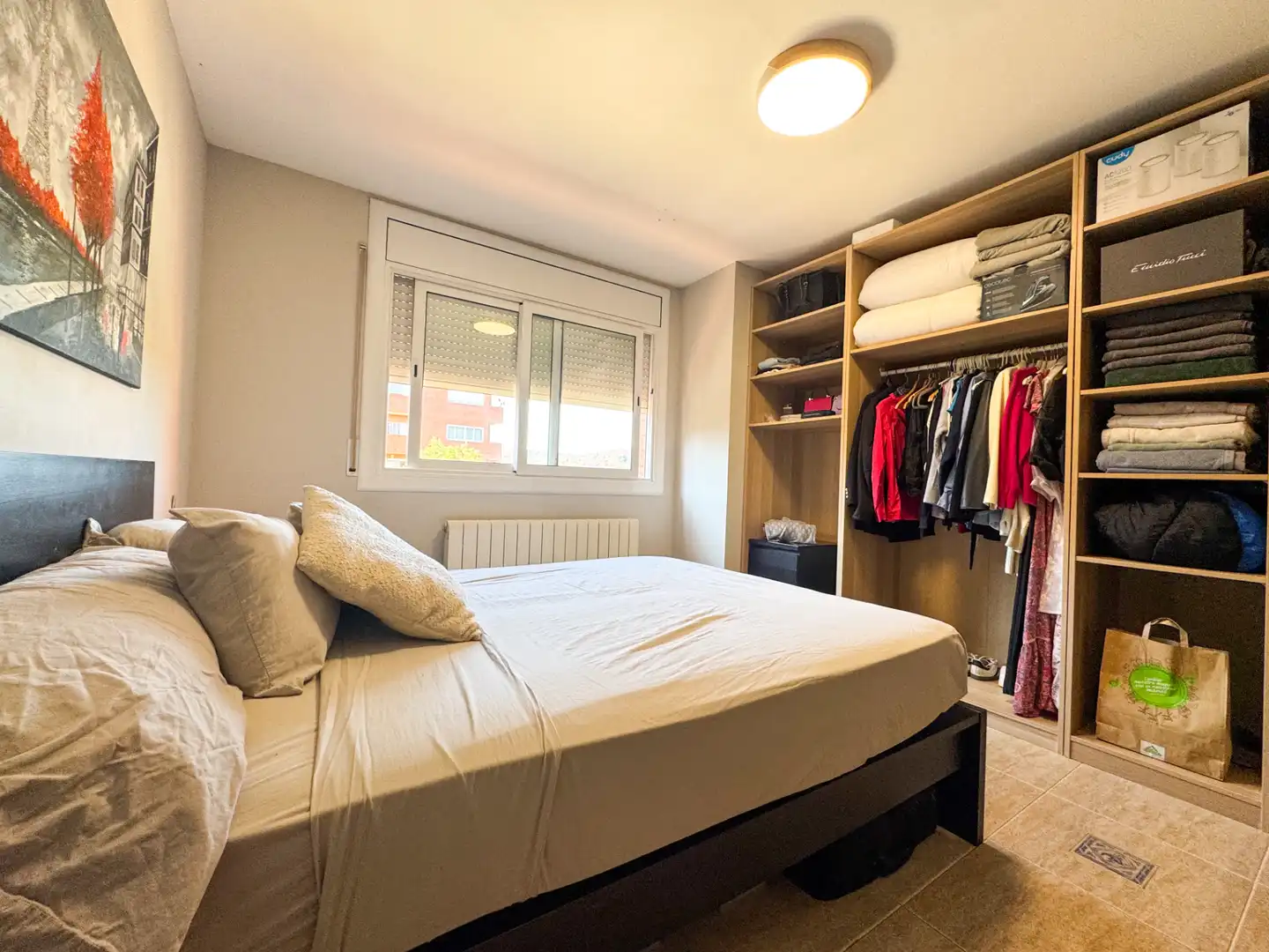 Bedroom of Flat for sale in Sentmenat  with Air Conditioner, Heating and Oven