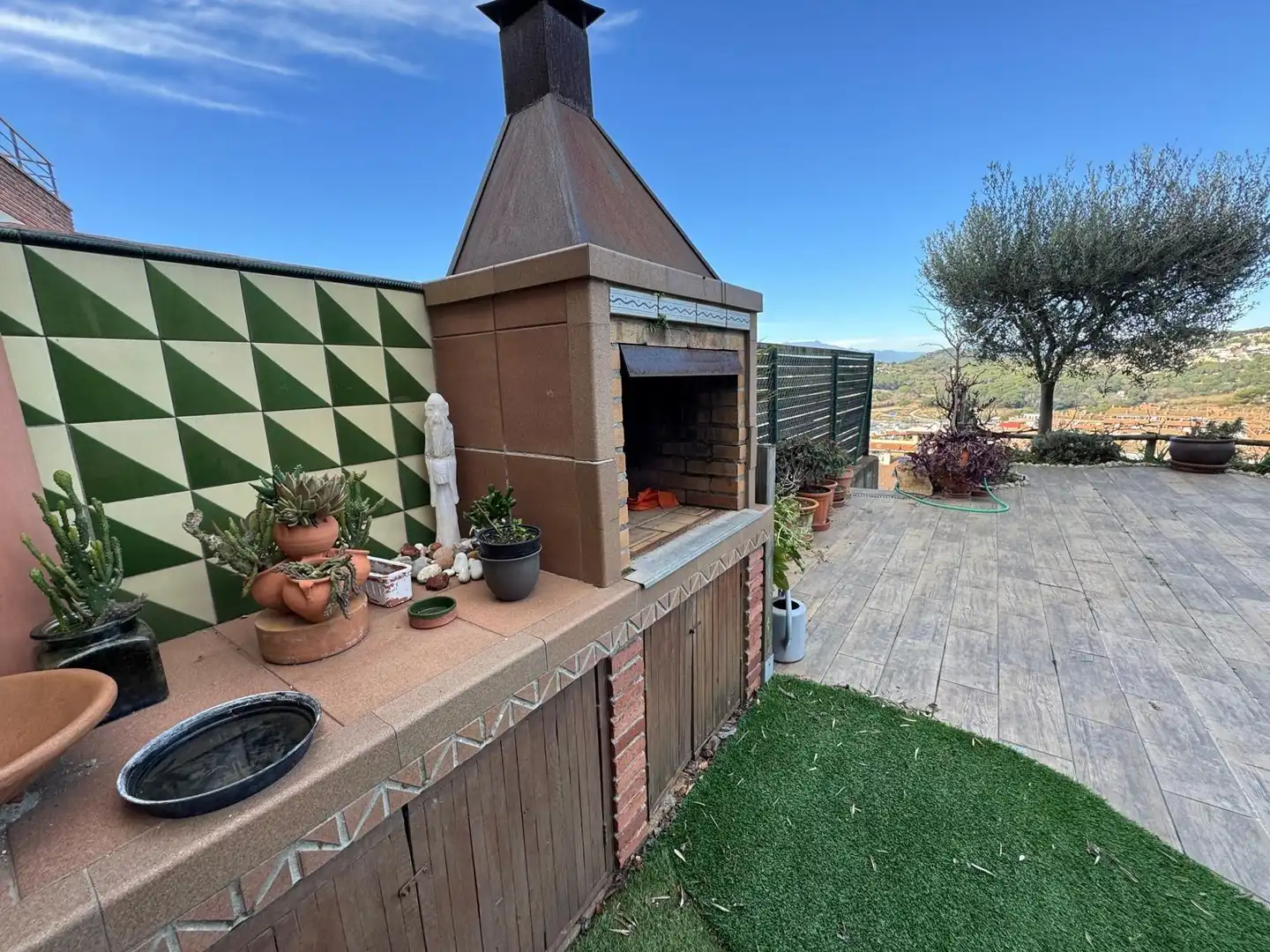 Terrasse von Einfamilien-Reihenhaus zum Verkauf in Blanes