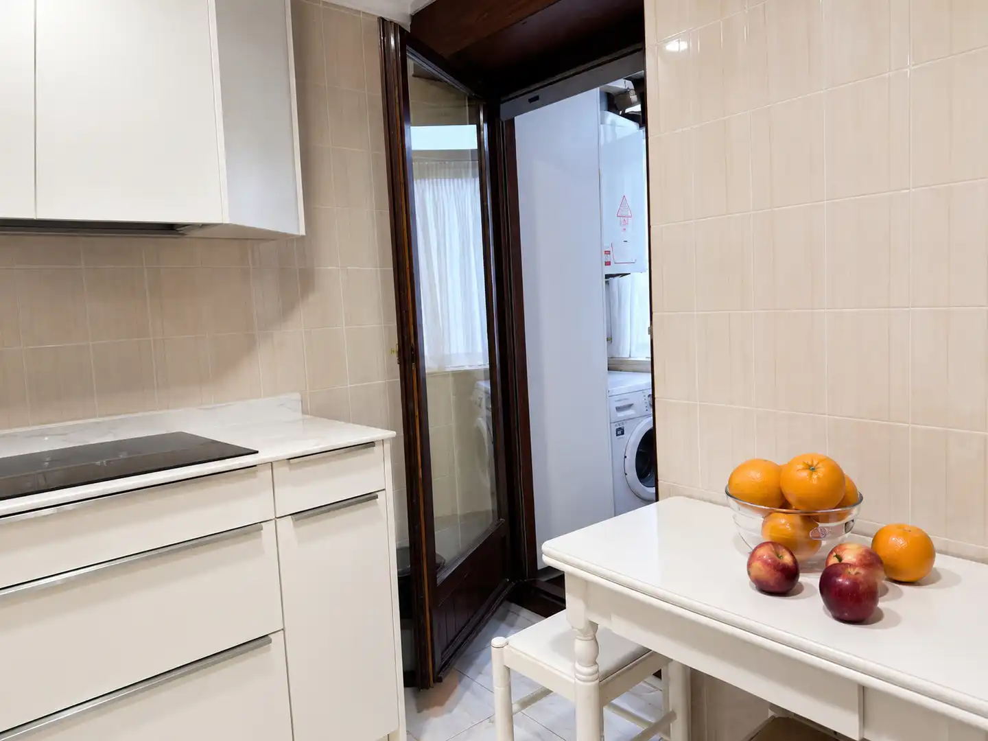 Cocina de Piso de alquiler en Santander con Calefacción, Terraza y Amueblado