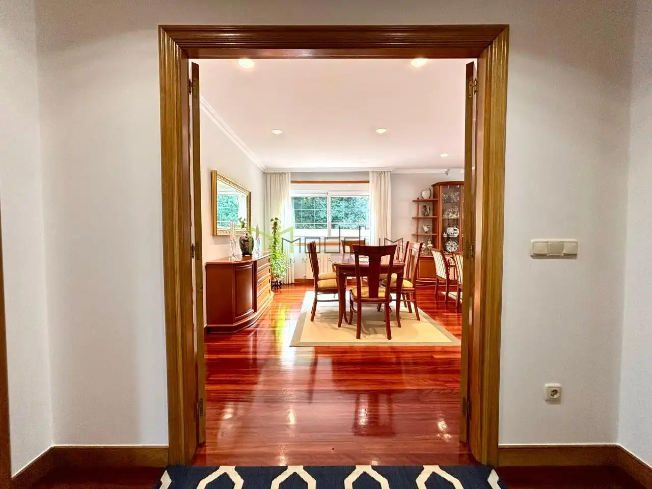 Comedor de Casa o chalet en venta en Ames con Calefacción, Jardín privado y Parquet