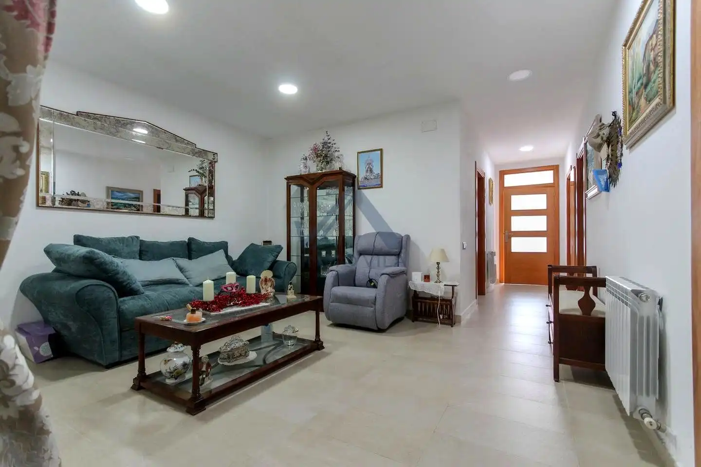 Sala de estar de Planta baja en venta en Argentona con Terraza