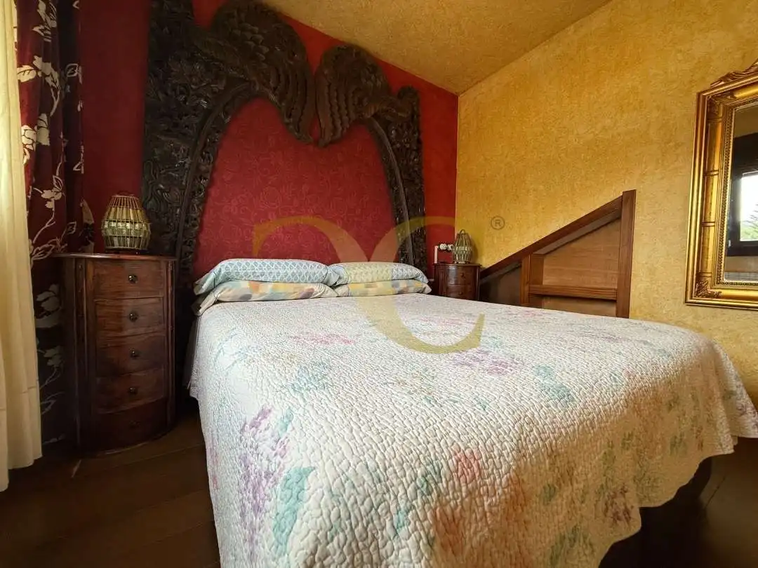 Schlafzimmer von Maisonette zum Verkauf in Llanes mit Heizung, Privatgarten und Terrasse