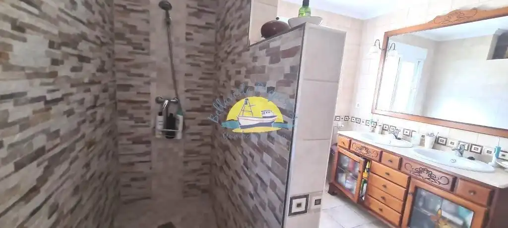 Baño de Casa o chalet en venta en Mazarrón con Aire acondicionado, Calefacción y Jardín privado