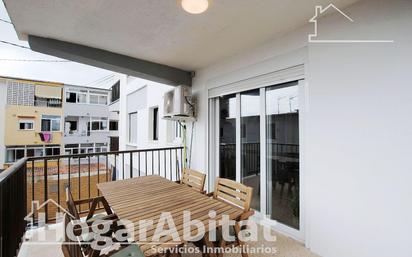 Balcony of Flat for sale in Oliva  with Air Conditioner, Terrace and Balcony