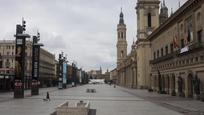 Vista exterior de Pis en venda en  Zaragoza Capital amb Aire condicionat i Terrassa