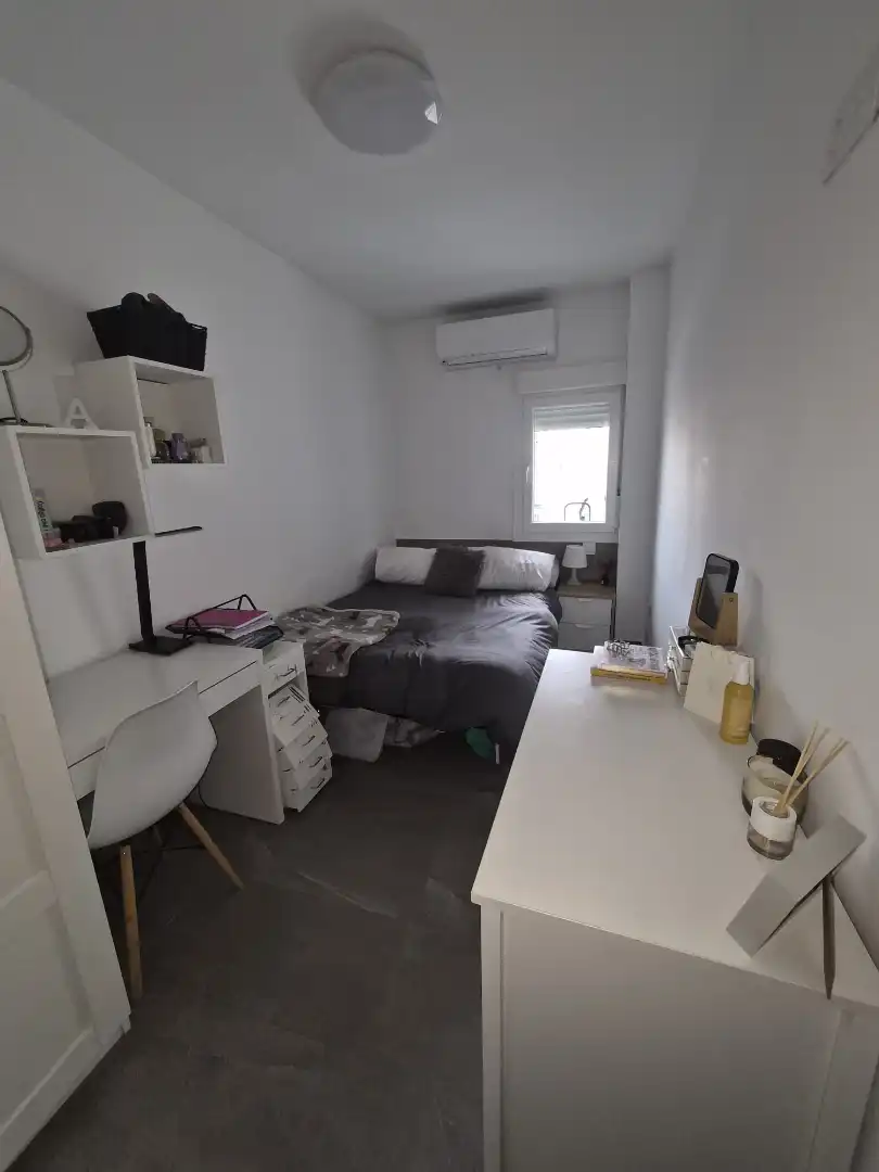 Bedroom of Flat for rent in Madrid  with Air Conditioner, Terrace and Furnished