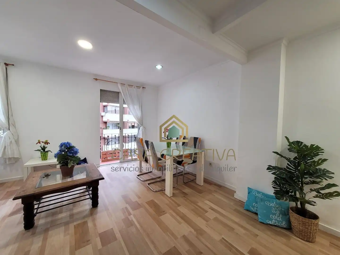 Wohnzimmer von Wohnung zum Verkauf in Valencia mit Klimaanlage, Heizung und Möbliert