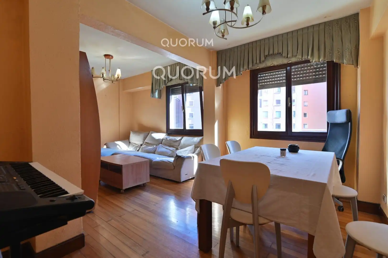 Sala de estar de Piso en venta en Bilbao 